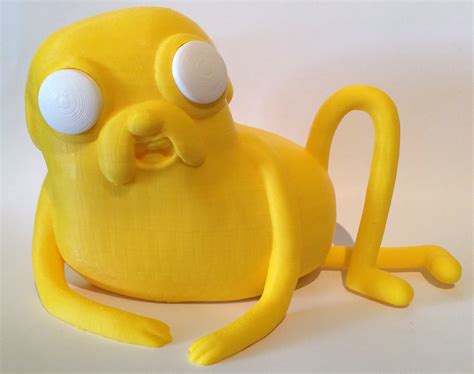 3d Printable Jake The Dog© From Adventure Time By Cartoon Network
