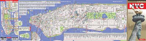 Nyc Street Map Carte De La Ville De New York Les Rues Et Avenues De