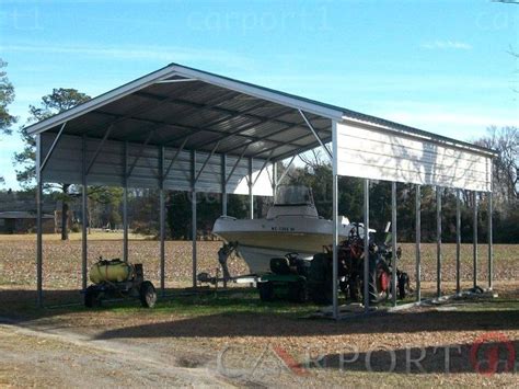 Metal rv covers are designed with 14 gauge galvanized steel framing and 29 gauge metal roofing. Rv Roof Ideas | Metal carports, Portable carport, Metal ...