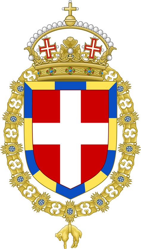 A Coat Of Arms With A Cross On It