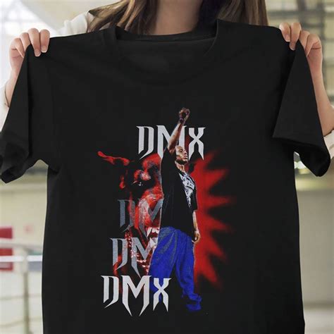 Dmx On The Mic T Shirt Unisex Size S 5xl Dmx Shirt T Fan Vintage Dm