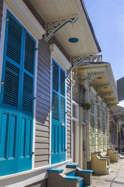 Traditional New Orleans House In Garden District S Stock Image Image