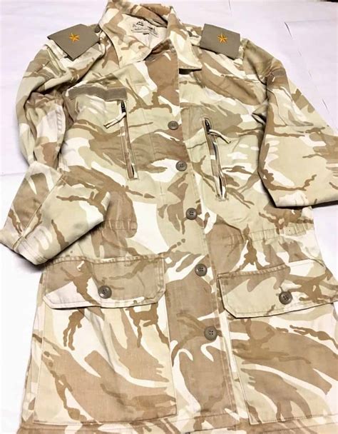 Iraqi Desert Dpm Camouflage Jacket Laberge 2nd Lt Enemy Militaria