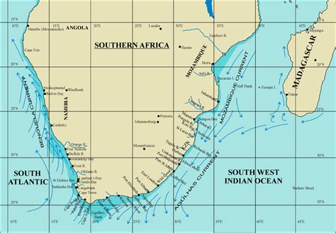 Currents exist at all depths in the ocean; List of marine bony fishes of South Africa - Wikipedia