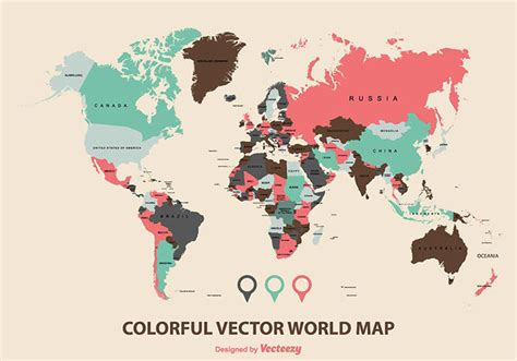 World Map Vector Graphics You Can Download With A Few Clicks