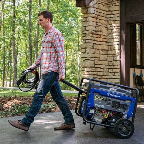 It can power your major appliances such as an air conditioner, refrigerator, and sump pump at the same time. Westinghouse WGen9500 Heavy Duty Portable Generator Review