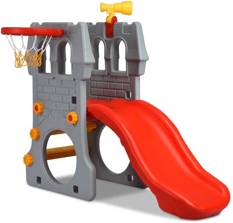 Buy Glacer Toddler Slide 5 In 1 Kids Climber Slide Playset W