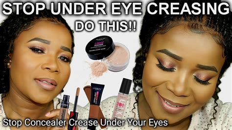 Stop Under Eye Concealer Creasing Beginners Makeup Tutorial