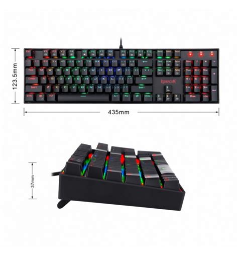 Redragon Mitra K551 Rgb Mechanical Gaming Keyboard
