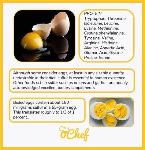 Is Sulfur In Both Egg Yolks And Whites