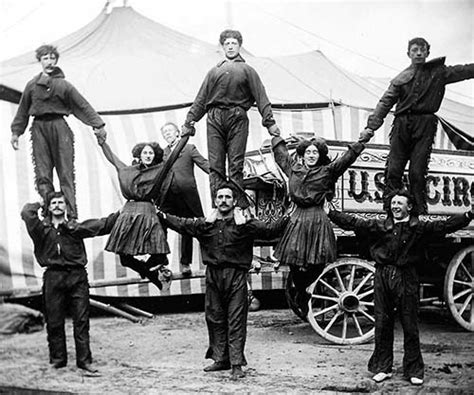 These Vintage Photos Capture Traveling Circus Performers In Northern