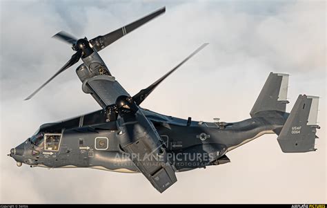 12 0064 Usa Air Force Bell Boeing Cv 22b Osprey At In Flight