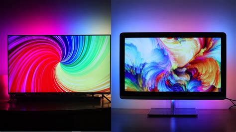 Led strip light is 13.2ft can be cut with scissors on the cut marks (white lines) to fit the desired size of your tv. DIY Ambilight TV PC Dream Screen USB LED Strip - YouTube