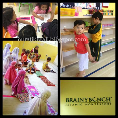 In brainy bunch, what makes us unique is our strong and holistic education system. my story...: Brainy Bunch Islamic Montessori & his 1st day ...
