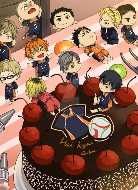 Tumblr is a place to express yourself, discover yourself, and bond over the stuff you love. cute haikyuu ! by chiikung on DeviantArt