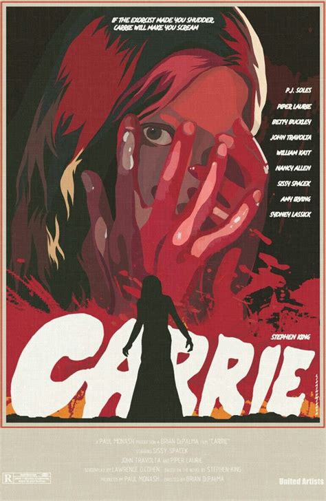 Carrie Movie Poster Horror Posters Classic Horror Movies Carrie Movie