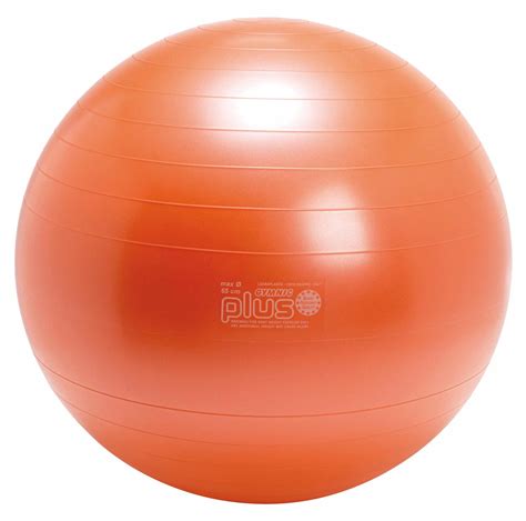 Fitness Ball ø 65 Cm Couleur Orange