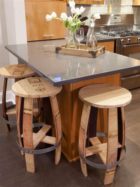 Moose bar stools ideas on foter. Upcycled Furniture | Wine barrel furniture, Barrel ...