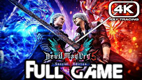 DEVIL MAY CRY 5 SPECIAL EDITION Gameplay Walkthrough FULL GAME 4K