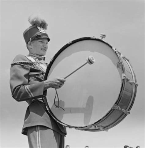 Drummer Of Marching Band Poster Print 18 X 24