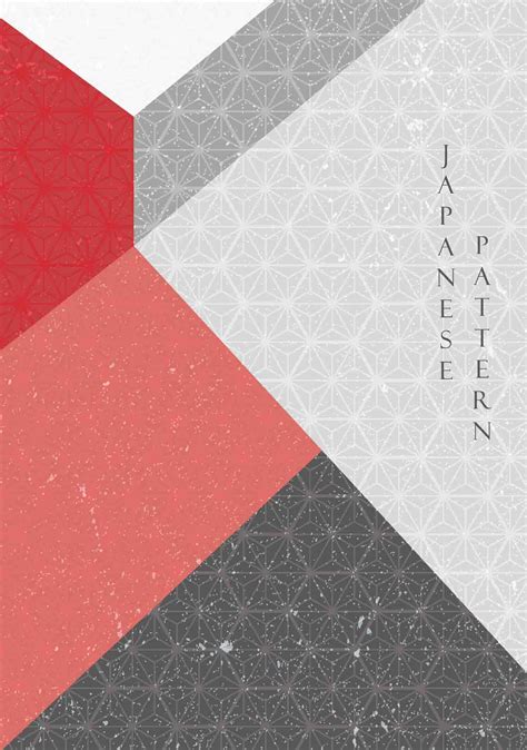 Geometric Background With Japanese Pattern Vector In 2020 Geometric