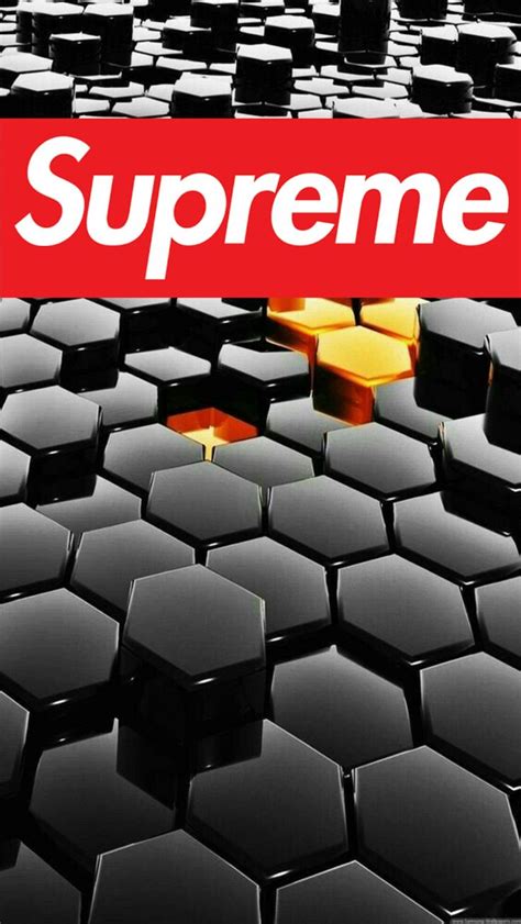 Supreme Wallpaper Yellow And Black Gold Supreme Wallpapers Top Free