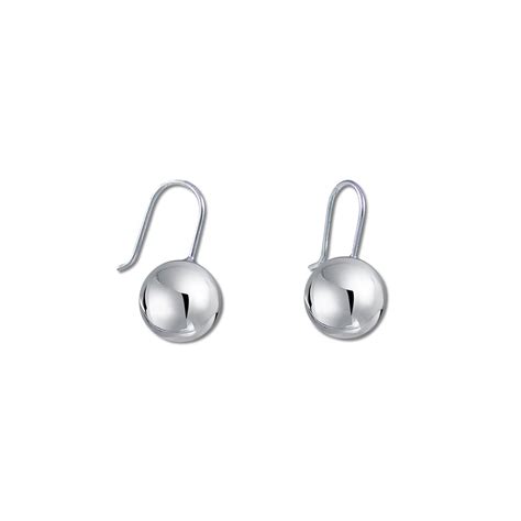 Discover More Than 77 Silver Ball Drop Earrings Esthdonghoadian