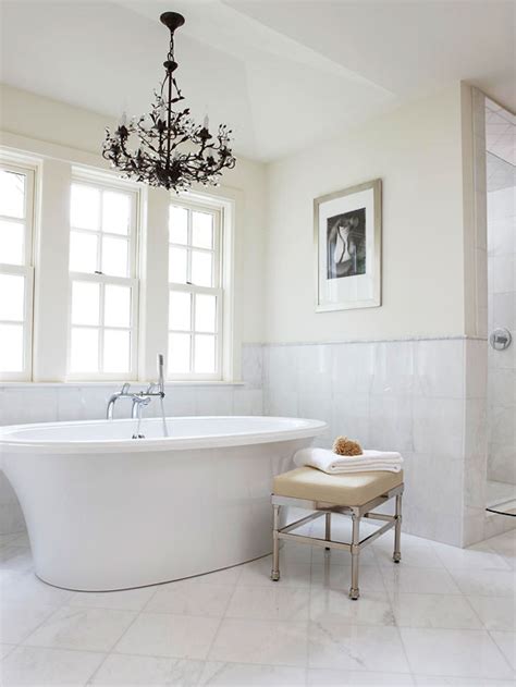 ✅freestanding tub reviews have been created to give you an idea of some of the best a freestanding tub that is installed in a large bathroom allows you to feel like the room is more add the washer and slide it over the drain body and then you will be able to put the drain body on the washer. Chandelier over Tub - Traditional - bathroom - BHG