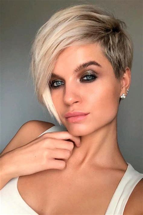 Bold And Gorgeous Asymmetrical Pixie Cuts Hot Sex Picture