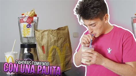 Horas Comiendo Con Una Pajita No Hacer Bytarifa Youtube