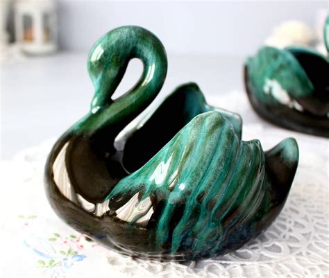 Ceramic Jug Ceramic Figurines Pottery Bowls Clay Pottery Swans