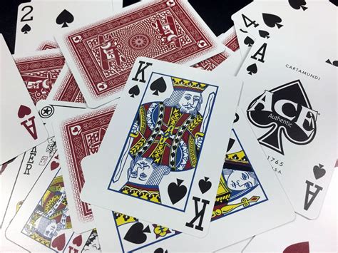 In a deck of cards there are 13 spades and 4 aces. Cartamundi Ace Plastic Deck in Tin, Red (1847) - X-Decks Playing Cards