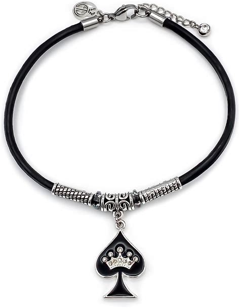 Buy Queen Of Spades Anklet Jewelry Hotwife Queen Hot Wife Bracelet Infinity Necklace Bbc