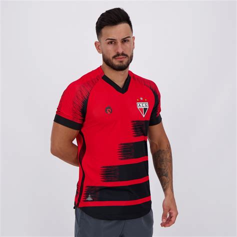 Inspirados no uniforme do flamengo, os fundadores do atlético escolheram as cores vermelha e preta, como as oficiais. Camisa Dragão Premium Atlético Goianiense I 2020 - FutFanatics