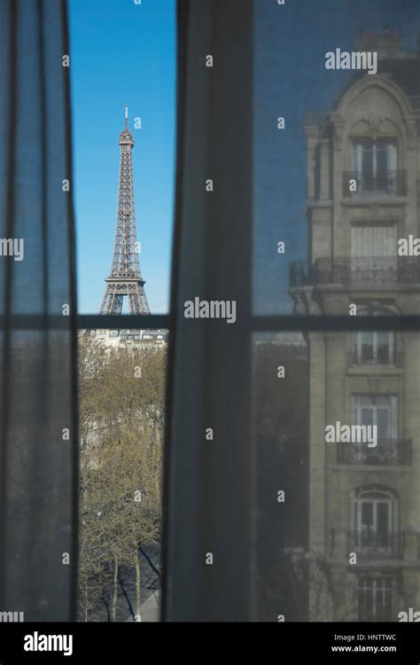 Eiffel Tower Through Window Hi Res Stock Photography And Images Alamy