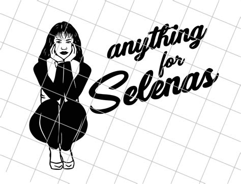 Selena Svg Selena Quintanilla Svg Anything For Selenas Png Etsy Uk