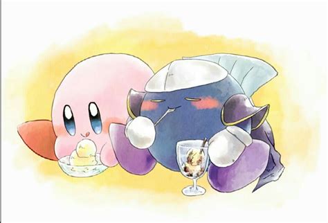 ★imágenes De Kirby X Meta Knight★ ⭐ 67 ⭐ Kirby Personajes De Kirby Arte De Tim Burton