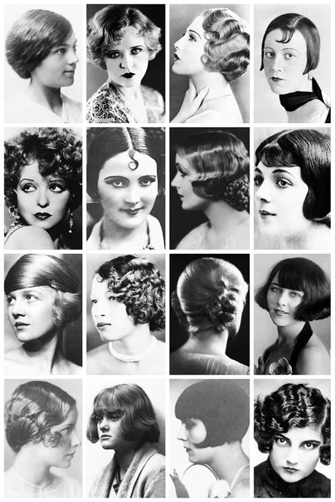 from the bob to finger waves vintage photographs depict some of popular women s hairstyles of