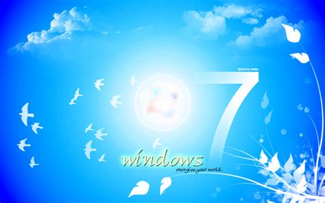Windows 7 Blue Sky By Madarian On Deviantart