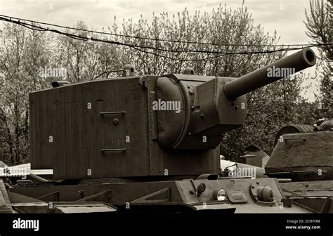 Photo Heavy Tank Kv 2 Model 1940s Stock Photo Alamy