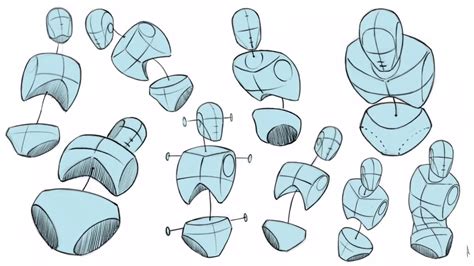 Some muscles like abs , serratus, and obliques naturally have repeating forms. Drawing Studies of the Head - Torso - Pelvis - HD - YouTube