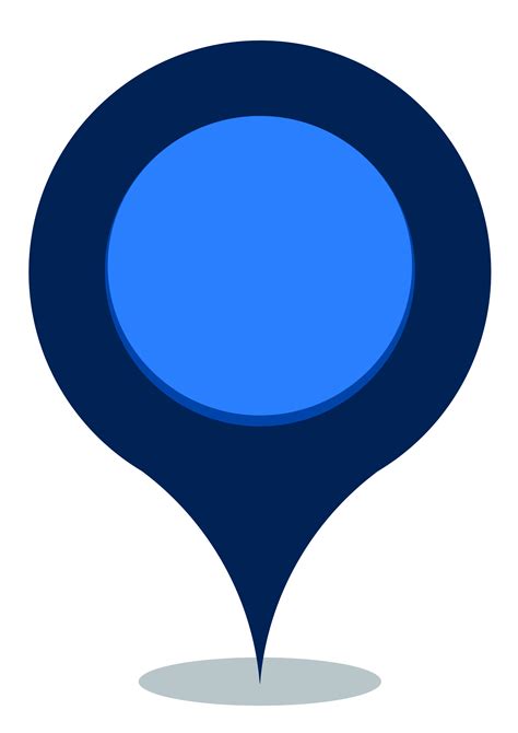 Blue Map Pin Png Transparent Background Free Download 39469