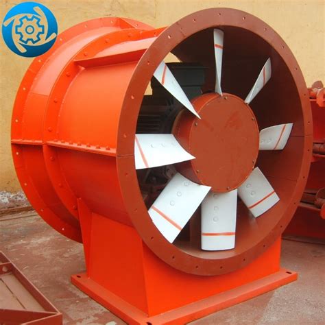 China Decent Stainless Steel Mining Coal Axial Underground Ventilation
