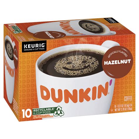 Dunkin Hazelnut K Cups 10 Ct Shipt