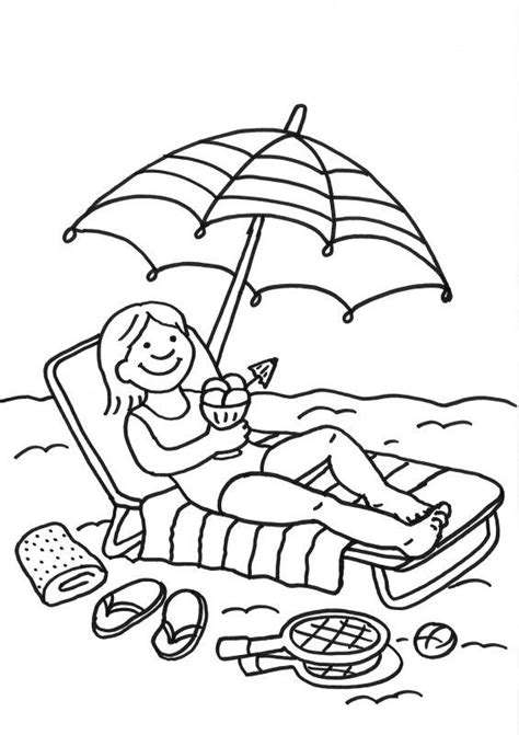 24 schonste kreidemarker vorlagen zum ausdrucken. Ausmalbild Sommer: Ausmalbild: Eisessen am Strand ...