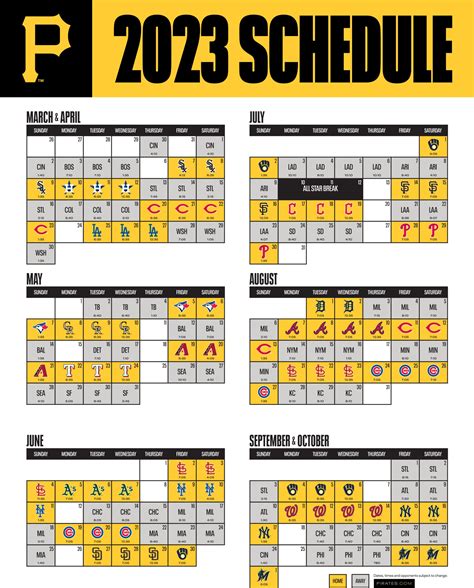 Pittsburgh Pirate Schedule 2024 Karry Marylee
