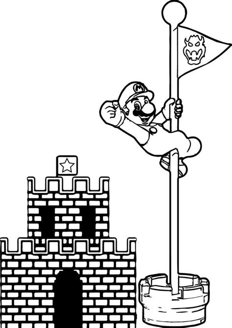 Super mario is one of the most popular subjects for coloring pages. Mario Coloring Pages | Super mario coloring pages, Mario ...