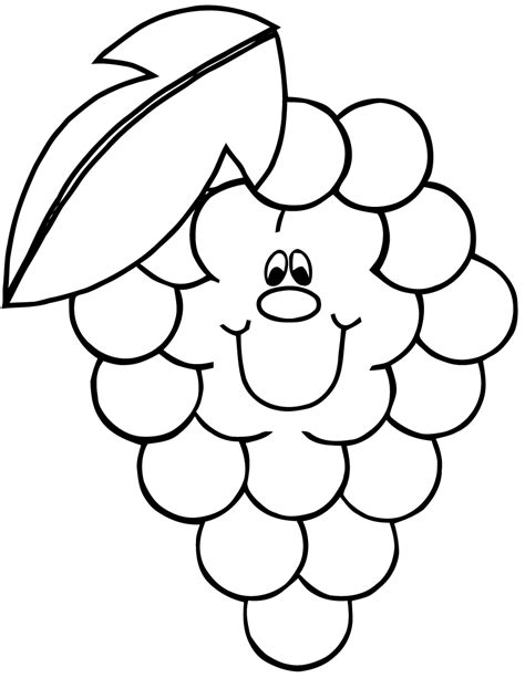 Fruits and vegetables to download Fruits And Vegetables Kids Coloring