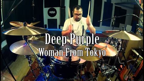 Deep Purple Woman From Tokyo Drum Cover Youtube