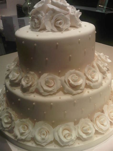 2 Tier Wedding Cake Cakes Pinterest Tier Wedding